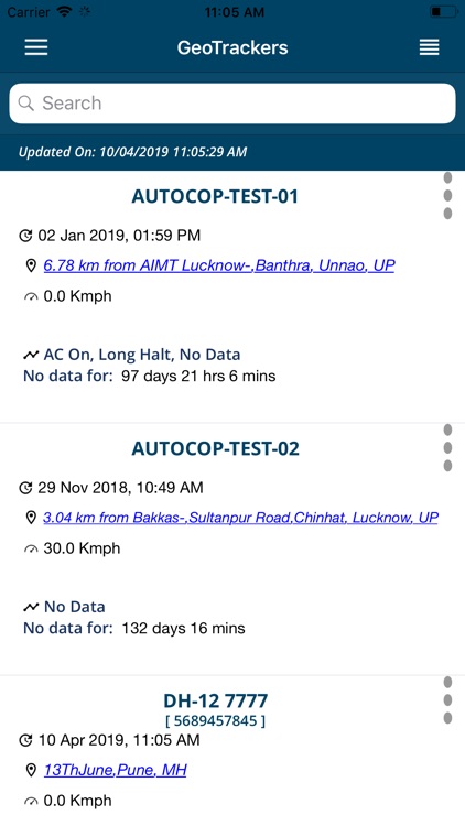 GeoTrackers MRM