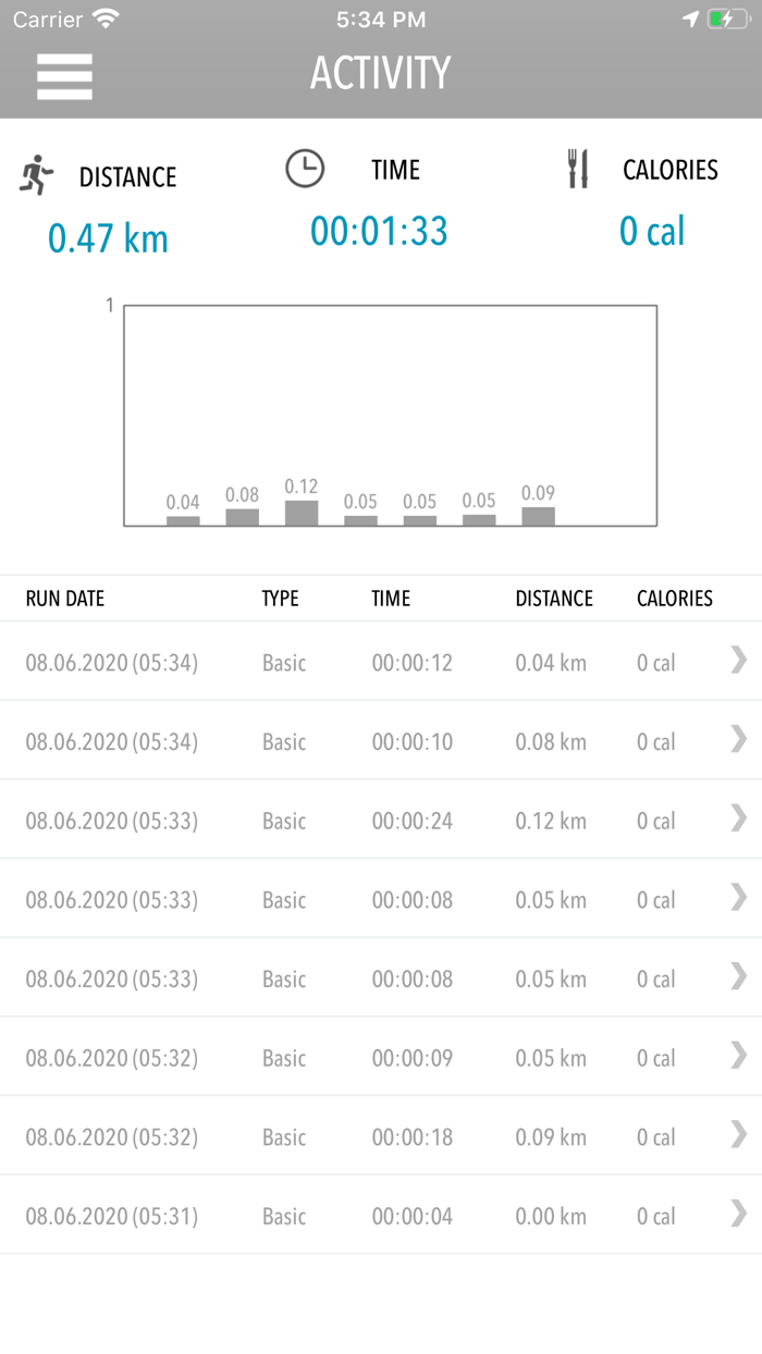 慢跑GPS追踪器运行