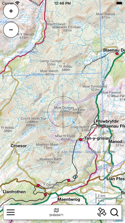 Snowdonia Outdoor Map