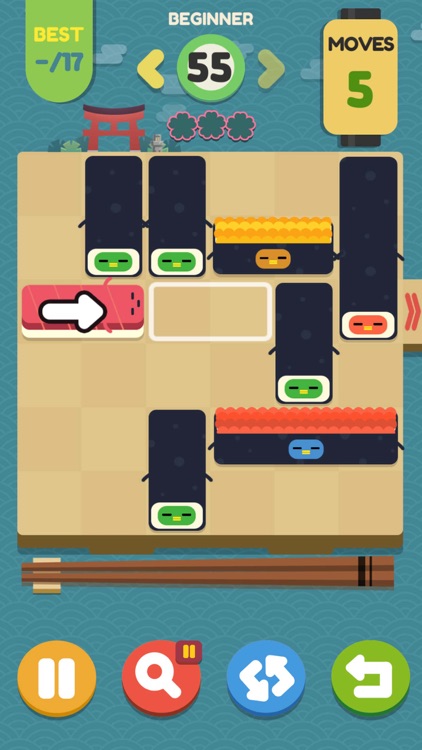 Push Sushi - slide puzzle screenshot-4