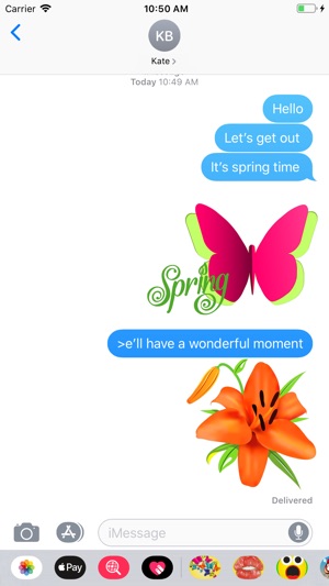 Fluffy Spring Stickers(圖3)-速報App