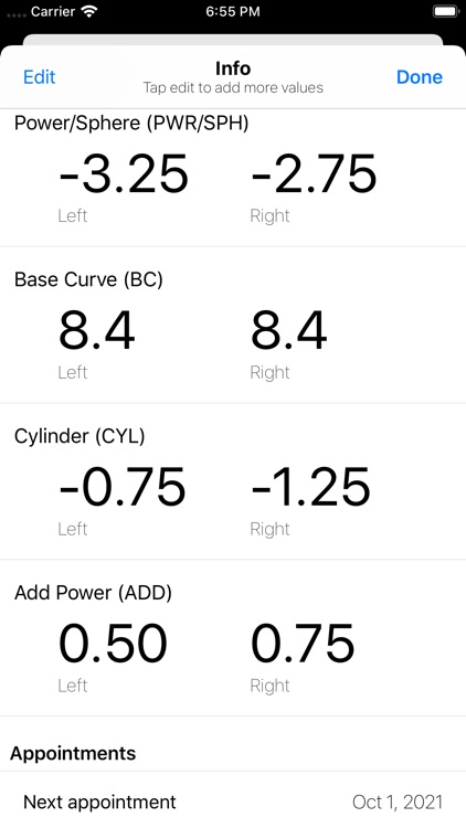 LensCare: Contact Lens Tracker screenshot-3