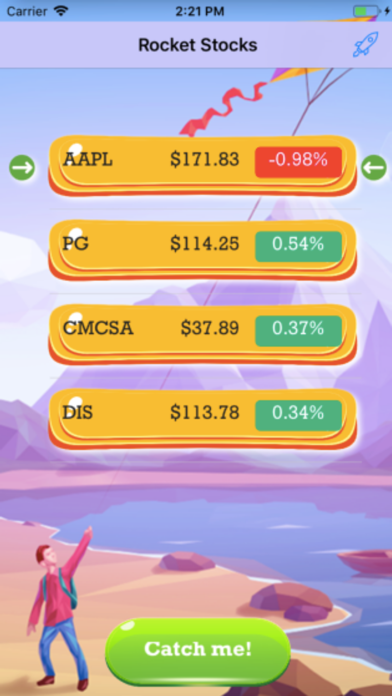The Rocket Stocks - Catch me! screenshot 2