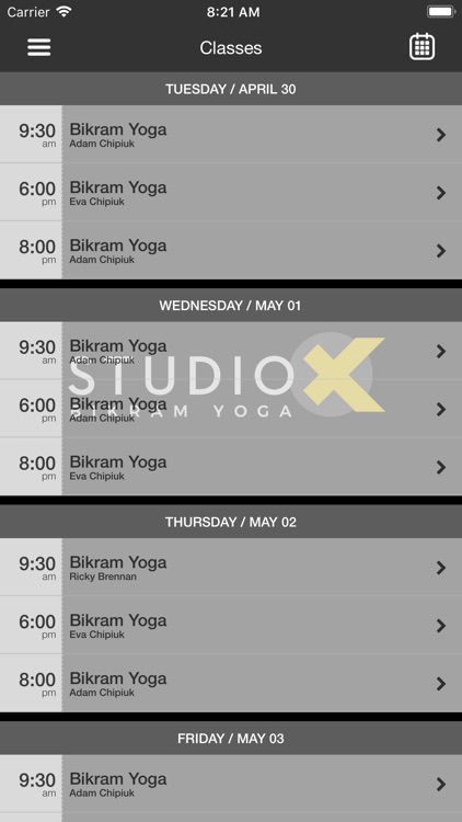 Studio X Bikram Yoga