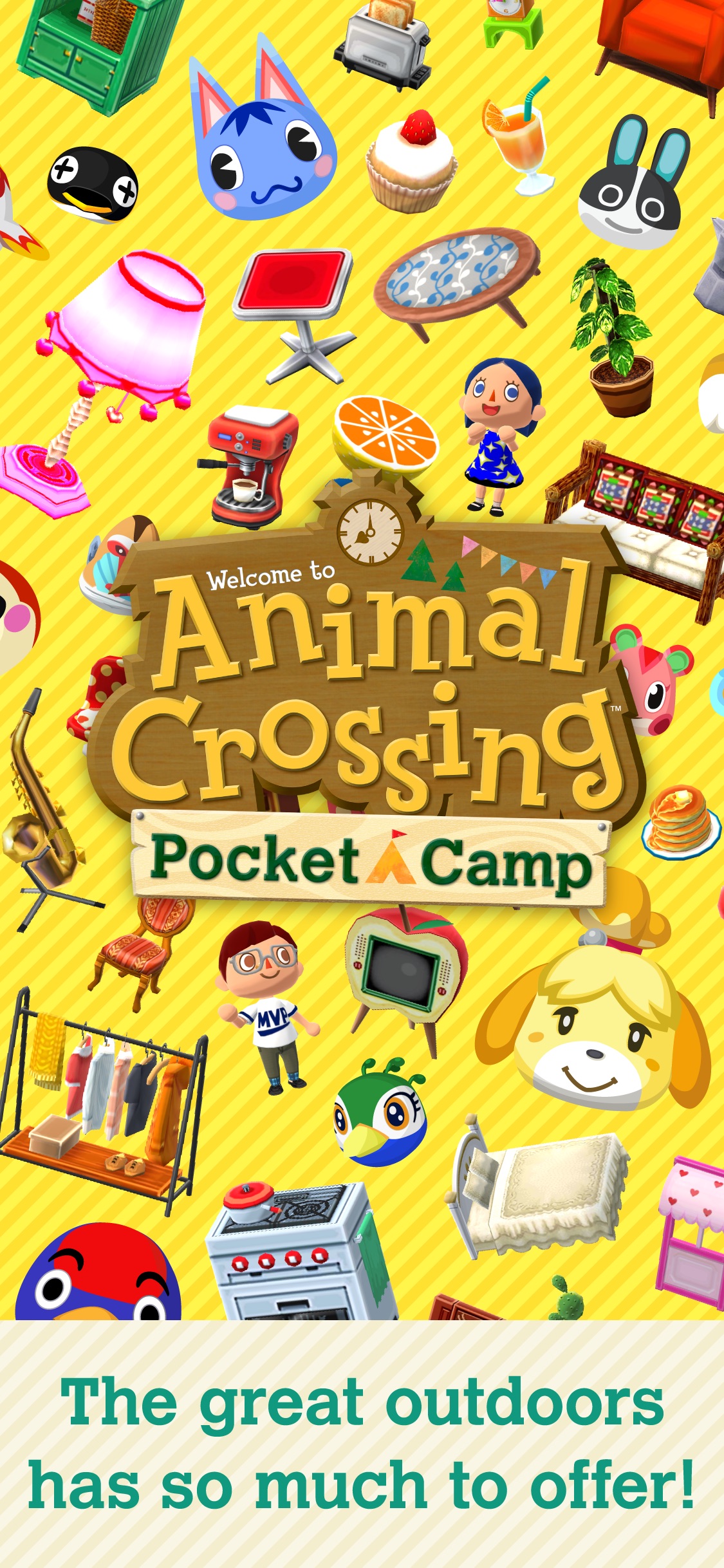 Screenshot do app Animal Crossing: Pocket Camp