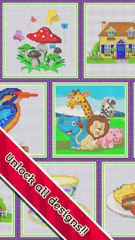 Game screenshot GOGO Cross Stitch apk