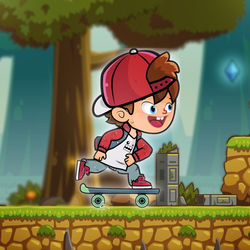 Ben SkateBoy: Forest Hero Run iOS App