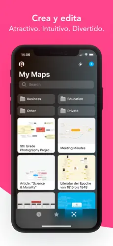 Imágen 2 Mapas Mentales - MindMeister iphone