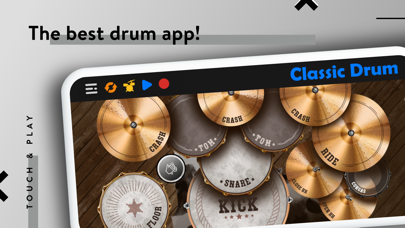 How to cancel & delete CLASSIC DRUM: Electronic Drums from iphone & ipad 2