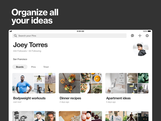 Pinterest Screenshot 3