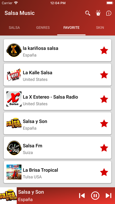 Salsa Music Radio App screenshot 3