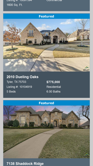 Tyler Texas Real Estate