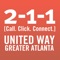 The mission of United Way of Greater Atlanta 2-1-1 is to connect people to the assistance they need to address everyday challenges of living as well as those that develop during times of community emergencies