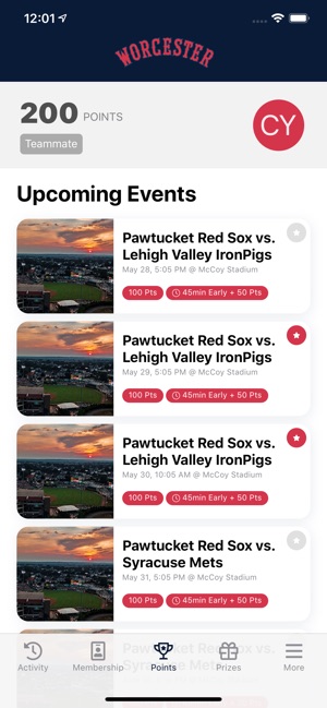 Worcester Red Sox Booster Club(圖3)-速報App