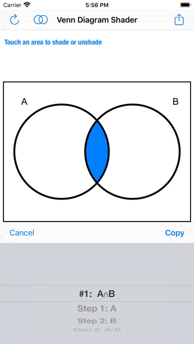 How to cancel & delete Venn Diagram Shader from iphone & ipad 1