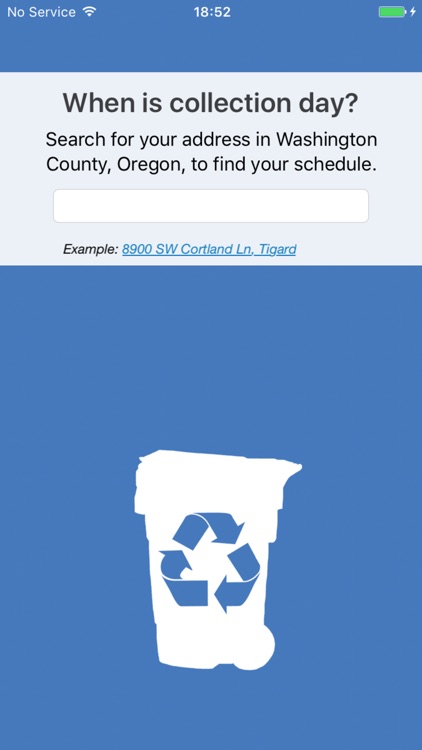 Garbage and Recycling Day