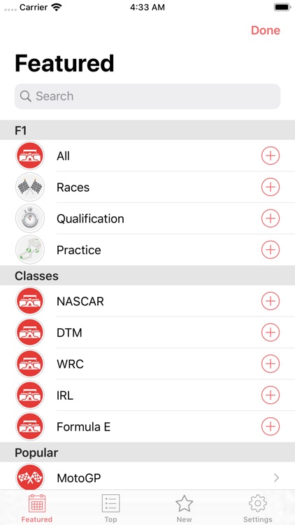 Formula 2020 Schedule screenshot-3