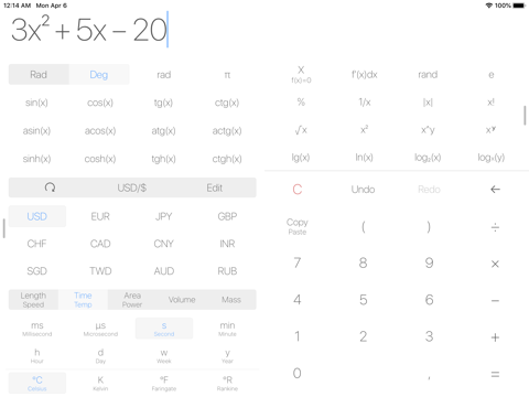 Expressions Calculator screenshot 3