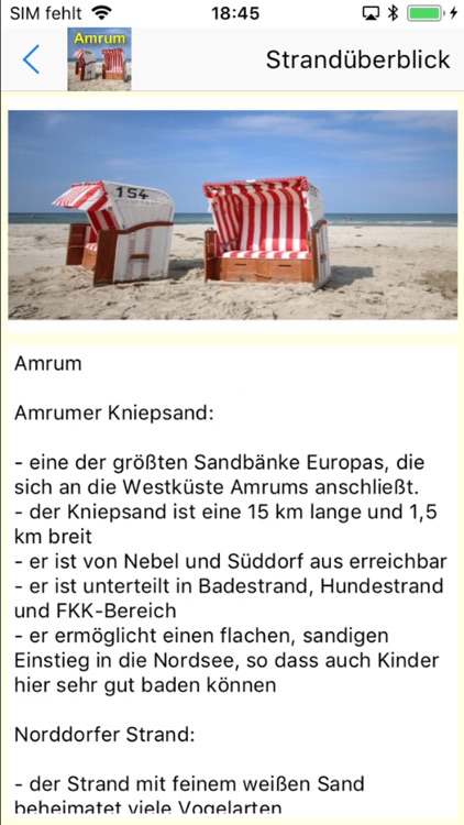 Amrum Urlaubs App