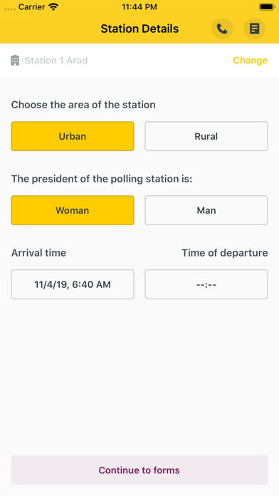 Vote Monitor by Code 4 Romania screenshot 4