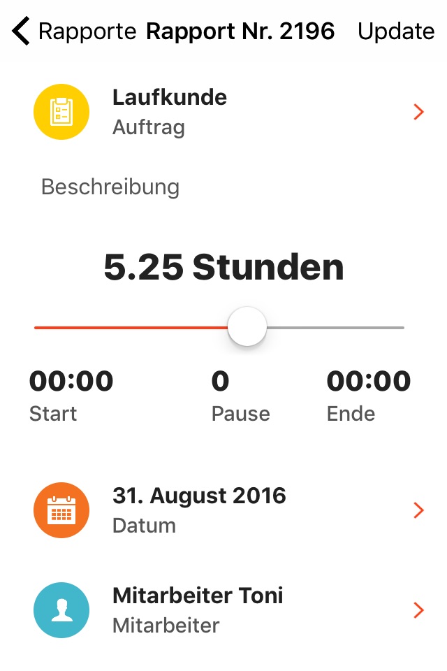 pApp -das App für PROFFIX screenshot 2