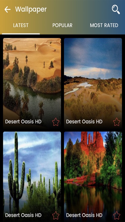 Desert Oasis HD Wallpapers screenshot-3