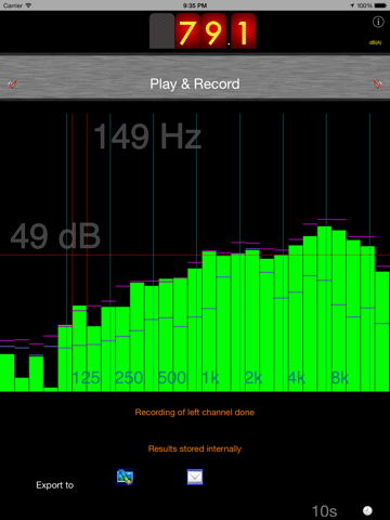 Speaker Meter - náhled