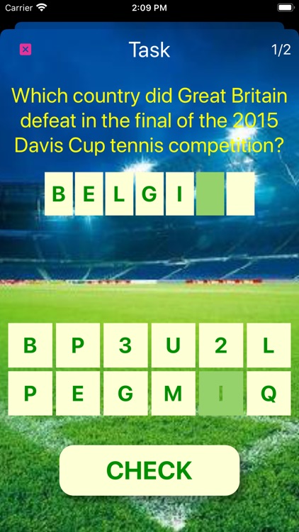 Use and create a sports quiz screenshot-4