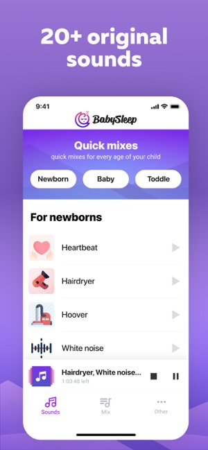 BabySleep - Sounds for sleep(圖2)-速報App