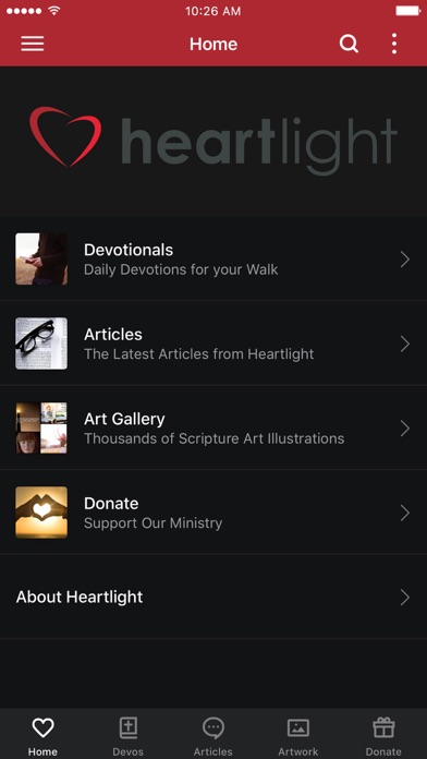 How to cancel & delete Heartlight - Daily Devotionals from iphone & ipad 1