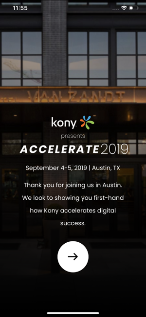 Kony Accelerate 2019