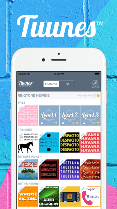 Image of Ringtones: Tuunes