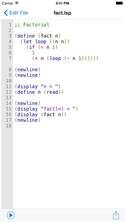 Lisp Cube