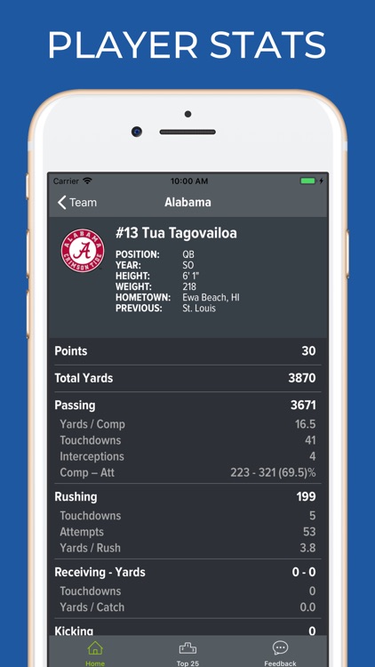 Alabama Football Schedules screenshot-3