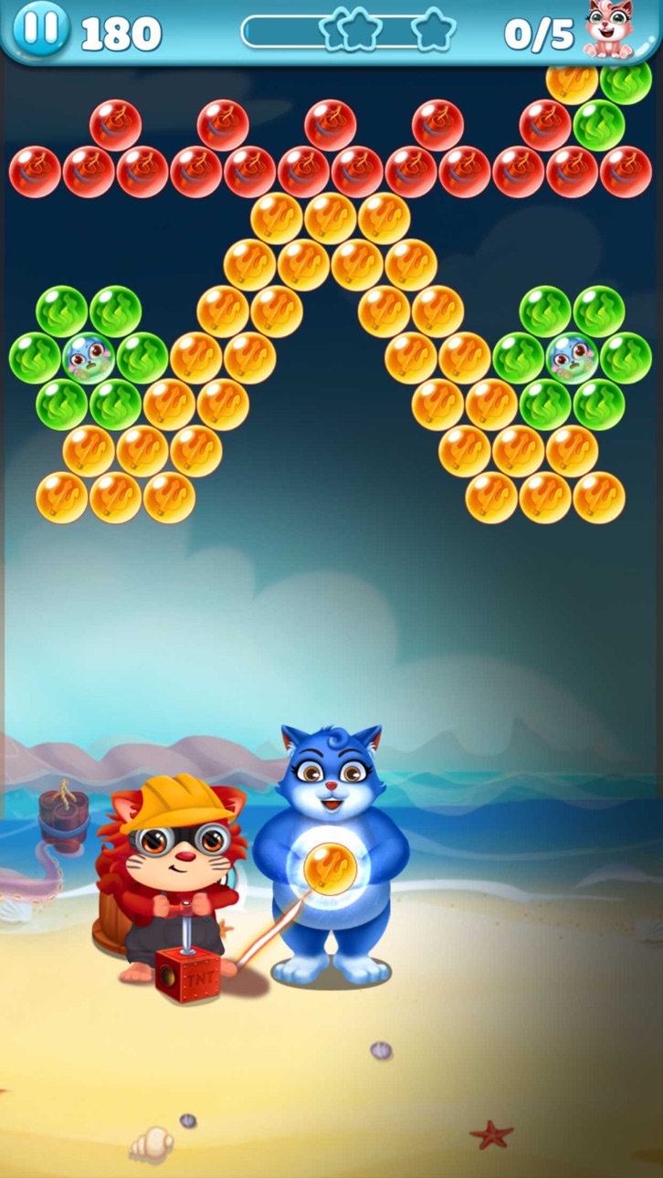 Cat Pop Island: Bubble Shooter Hack screenshot 6 - iOS game interface