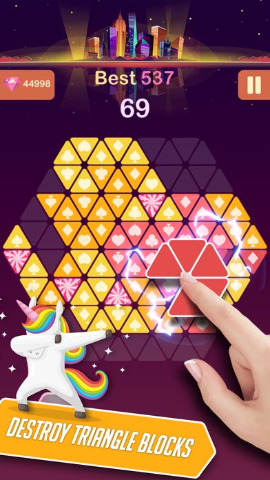 Triangle Candy - Block Puzzle screenshot 3