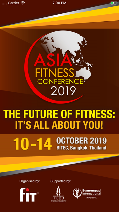 Asia Fitness Conference screenshot 2