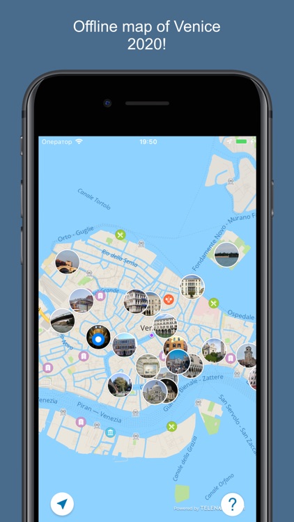 Venice 2020 — offline map