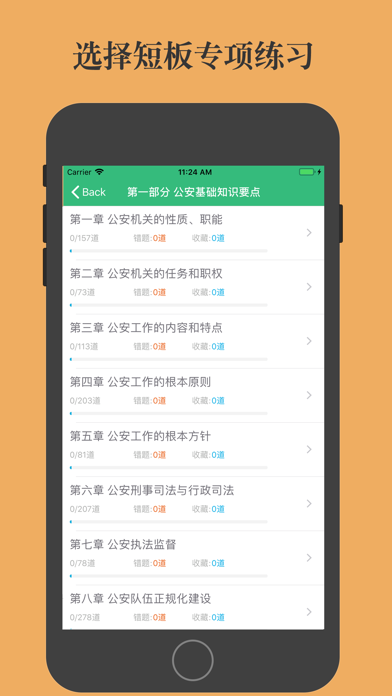 公安基础知识题库 screenshot 2