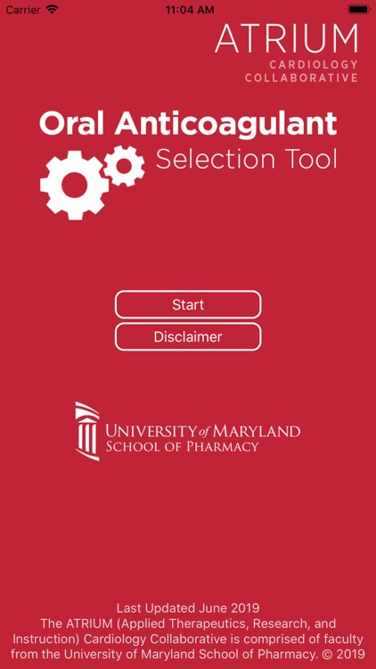 ATRIUM Anticoagulation Tool