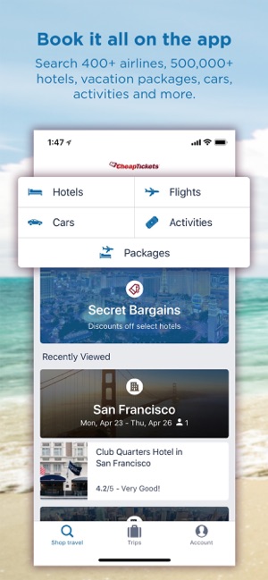 CheapTickets Hotels & Flights(圖1)-速報App