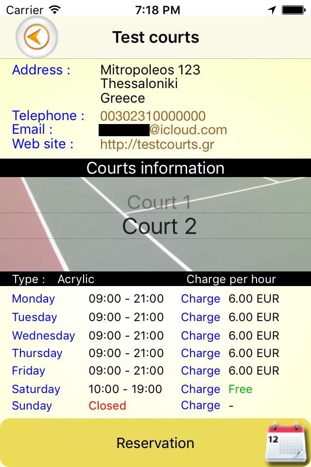 HandyBooker - Tennis Edition screenshot 4
