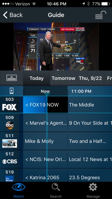 altafiber TV for iPhone screenshot 2