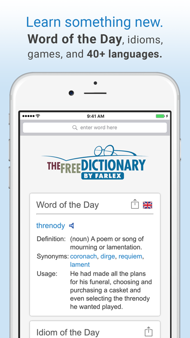 How to cancel & delete Dictionary. from iphone & ipad 4