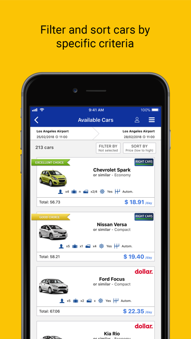 EconomyBookings – Car Rental screenshot 3