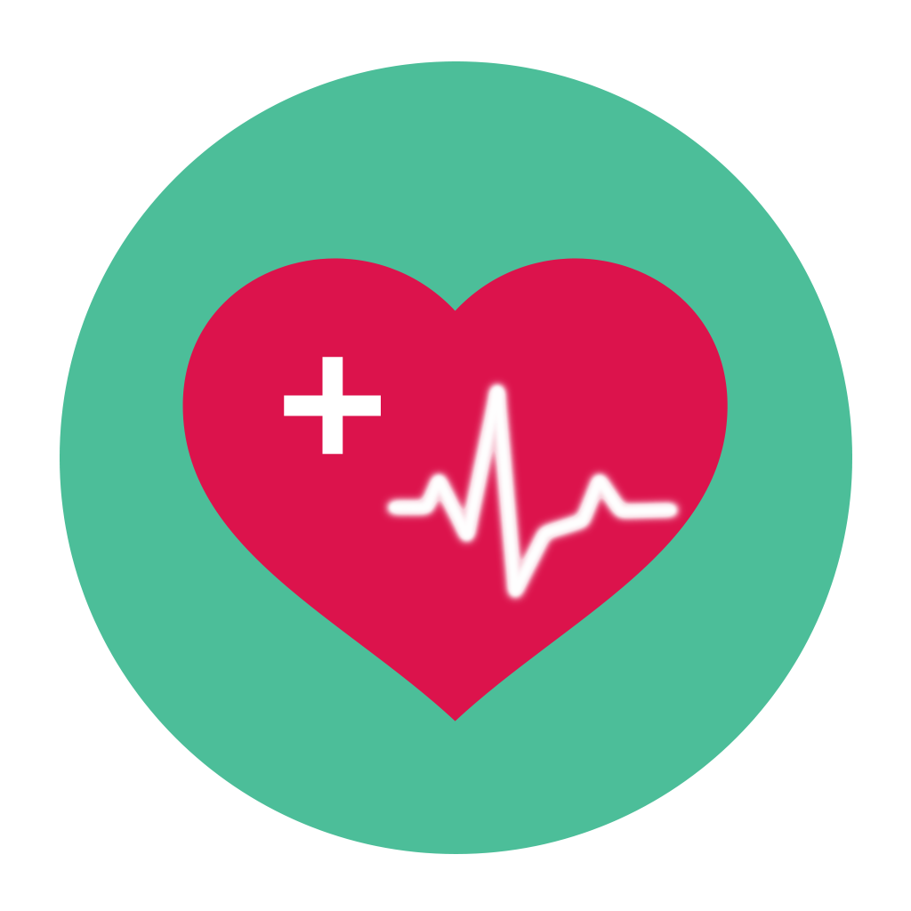 Heart Rate Plus: Pulse Monitor App Icon