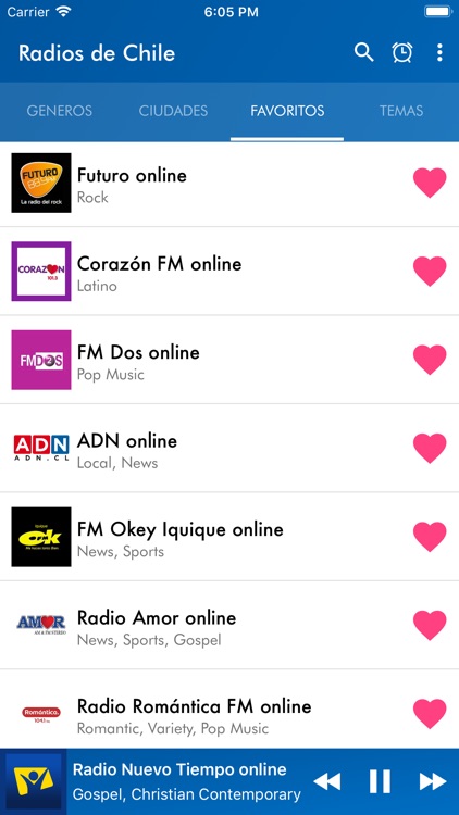 +Radios de Chile