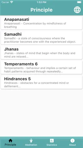 Game screenshot Anapanasati Meditation mod apk