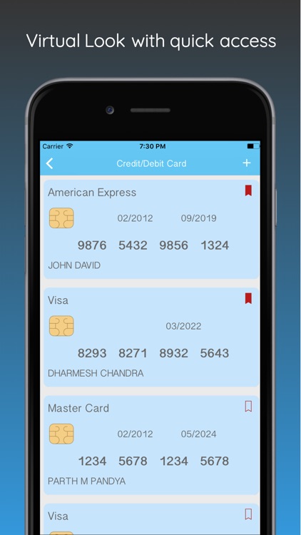 Fingerprint:Password Manager