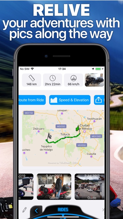 Scenic Motorcycle Navigation screenshot-8